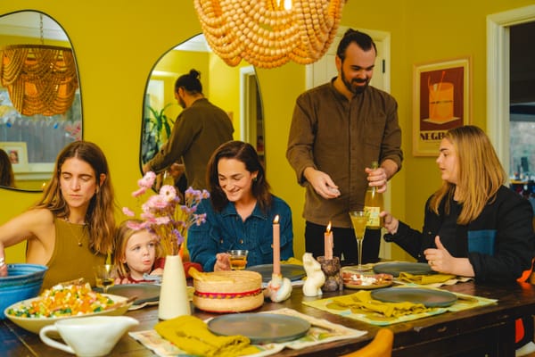 Dinner at Reed & Eric’s house (Photography by Hannah Franco)